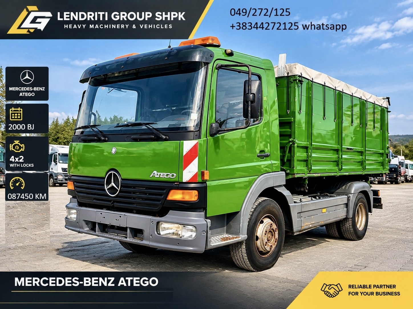 Mercedes Benz Atego 817 2000